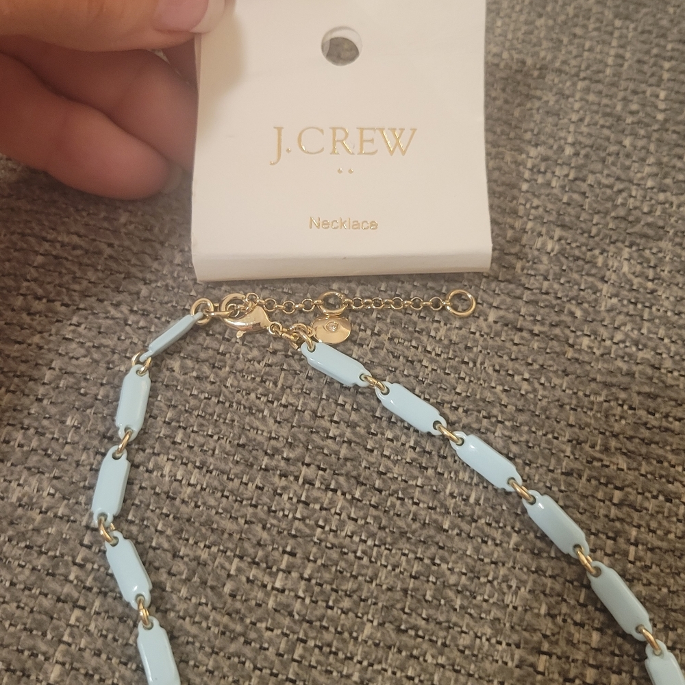 JCrew Rhinestone & Enamel Necklace - Picture 9 of 10